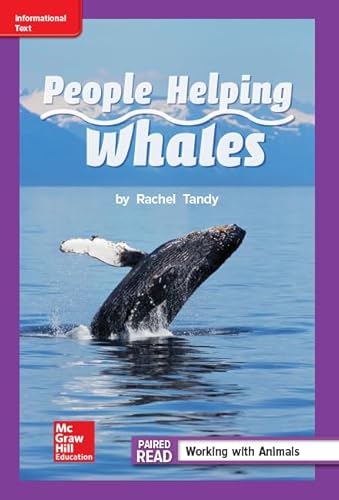 Reading Wonders Leveled Reader People Helping Whales: ELL Unit 1 Week 4 Grade 2 (ELEMENTARY CORE READING)