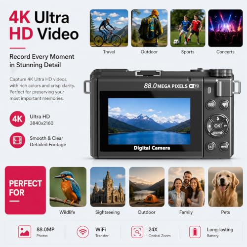 medium format camera 4K product image