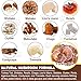 Mushroom Powder for Dogs & Cats, Natural Pet Supplement Mushroom Powder Support Immune, Heart, Brain & Liver with Turkey Tail, Reishi, Lion's Mane for Cellular Protection, Bacon Flavor - 4.23 oz(120g)