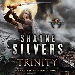 Trinity Audiolibro Por Shayne Silvers arte de portada