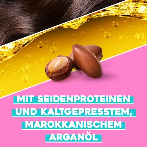 OGX Hydrate und Revive Argan Oil of Morocco Shampoo Haarpflege Shampoo feuchtigkeitsspendend mit Arganöl für trockenes, sprödes Haar, 385ml