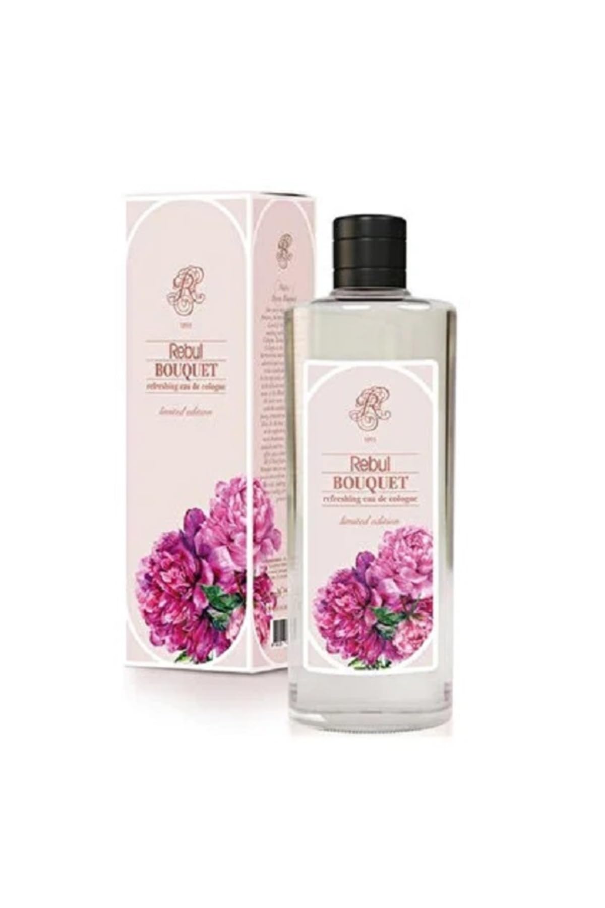 Rebul Bouquet Kolonya, 2 x 250ml, Koroplast Çok Amaçlı Mikrofiber Bez Hediyeli