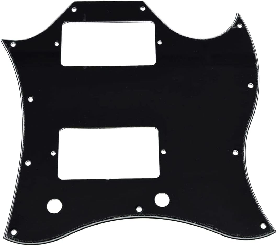 Dopro American Standard SG Guitar Full Face Pickguard for USA SG Special Guitar Black 3 Ply