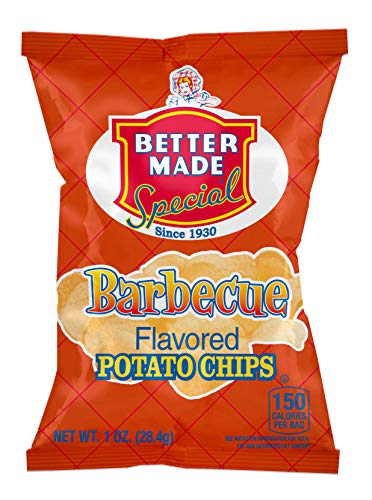 Better Made Special Variety Pack Potato Chips - Case of 50-1oz Bags – Original, BBQ, Sweet BBQ, Sweet Heat BBQ, Red HOT BBQ, Salt & Vinegar, Honey BBQ, Sour Cream & Onion - Crunchy - image 3