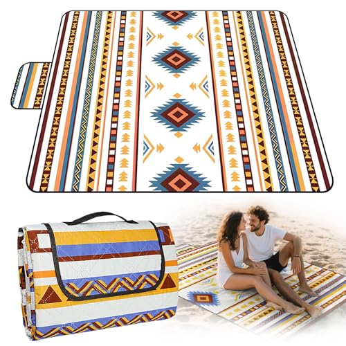KIMIGO Manta de Picnic Impermeable 200 x 200 cm,Manta Picnic,Manta de Playa Lavable Portátil,Manta para Acampar Al Aire Libre,Adecuada para Al Aire Libre,Barbacoa,Picnic,Playa,Parque