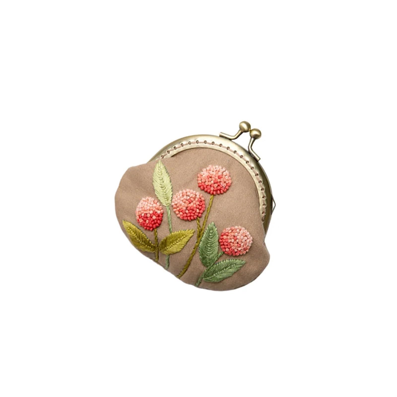 uoXHFdh Kit de bordado, conjunto flores, kit mujer, carteras, herramientas(Picture 2)