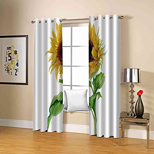 Rideaux occultants 200x214 cm isolant thermique rideau à oeillets bruits