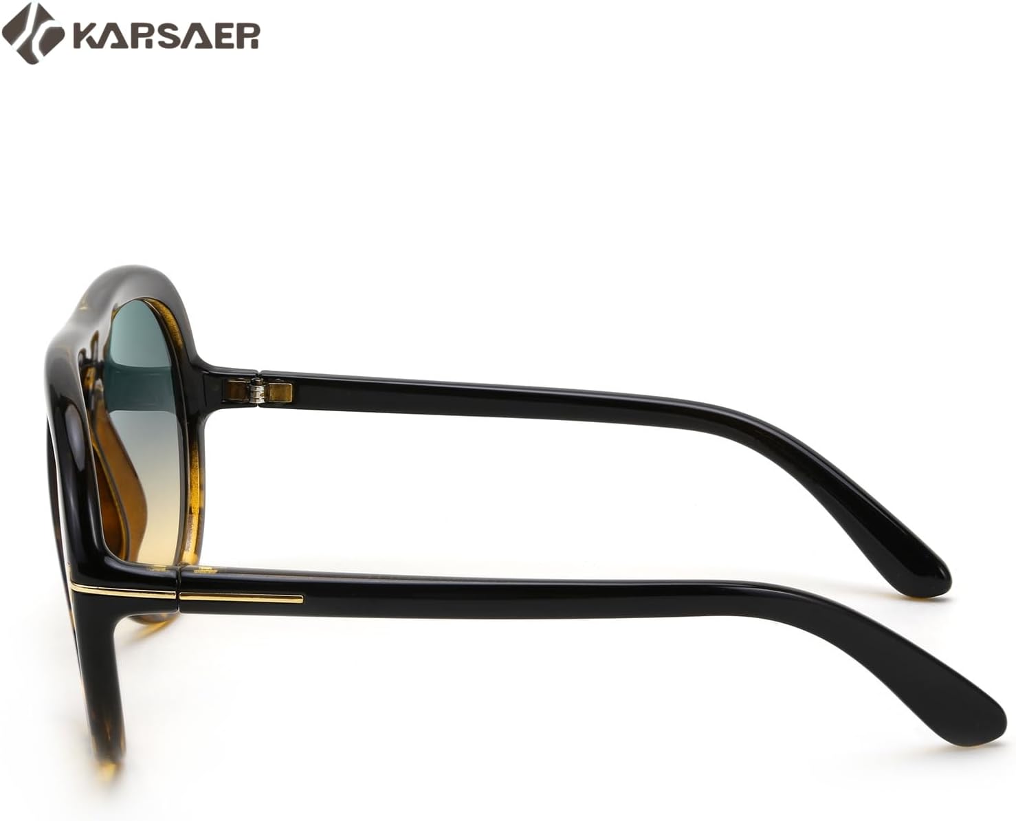 KARSAER Oversized Vintage Aviator Sunglasses for Men Women,Big Retro Round Aviator Sunglasses K7132 - Image 4