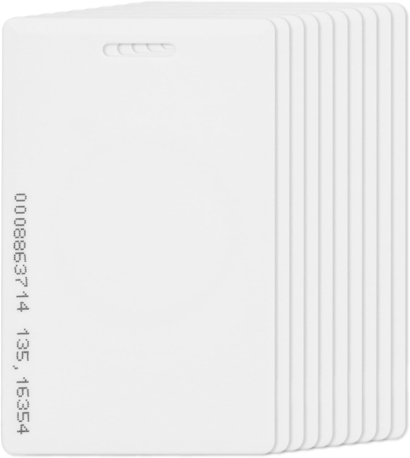 10pcs Access Card, 125Khz RFID Readable Access Card, Writable Access Card, Proximity Door Control Entry Access Card for Office Home School