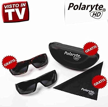 POLARYTE HD - Occhiali da Sole POLARIZZATI UVA UVB UV400 : Amazon.it:  Abbigliamento