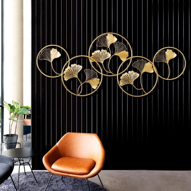 ZOVE Metal Flower Wall Art Perfect For Home, Hotel, Restaurant, Living