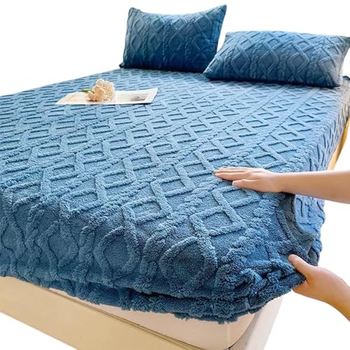 Drap-housse en velours pour lit froid et nuits agitées - 7