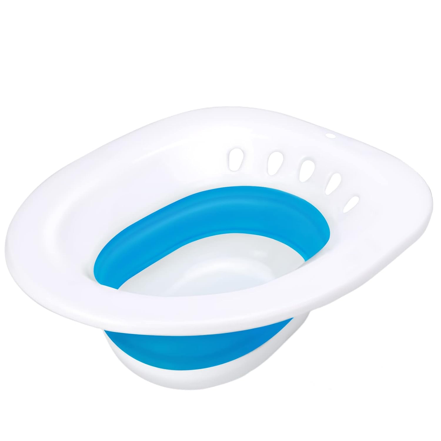 Pochik Sitz Bath for Toilet Seat Sitz Baths for Hemorrhoids and Postpartum Care Yoni Steam Seat Collapsible Basin
