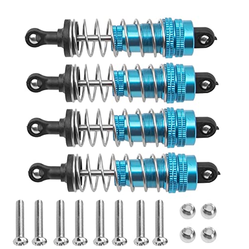 4Pack Vgoohobby 144001 Shock Absorber Damper Suspension Shocks Upgrade Parts Compatible with WLtoys...
