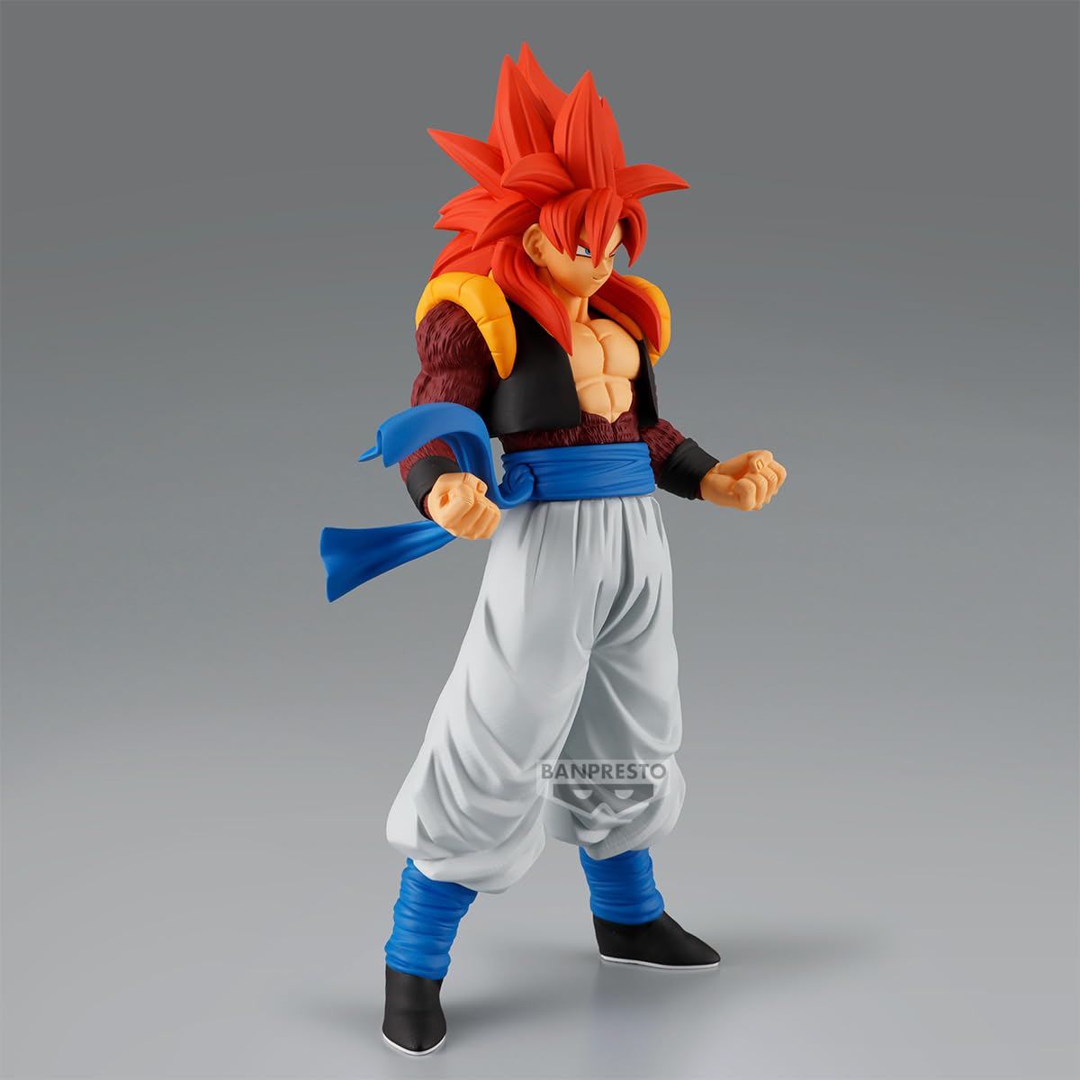 Banpresto Dragon Ball GT Solid Edge Works PVC Statue Super Saiyan 4 Gogeta 20 cm