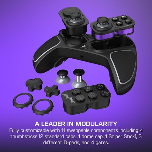 Image of Bundle of Turtle Beach Atlas 200 Wired Gaming Headset Officially Licensed for PS5 & PS4 - Black + Victrix Pro BFG Reloaded Wireless Gaming Controller Officially Licensed for PS5, PS4, PC