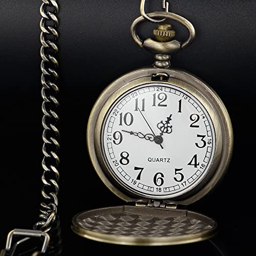 Tiong Engraved Pocket Watch To Daughter I Love You Gifts From A Mom Dad Birthday Christmas Gift(Bronze) #TOP2