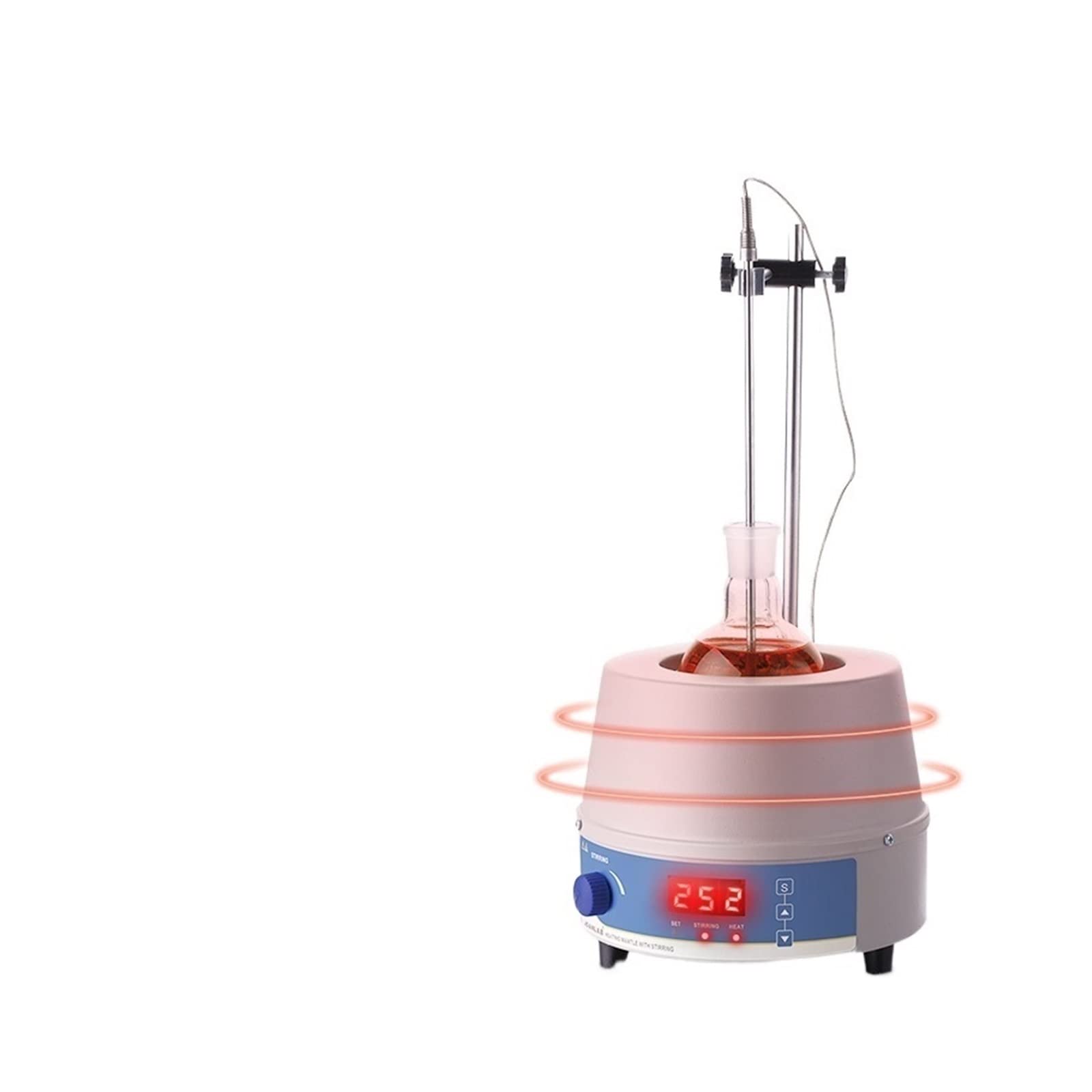 Agitador Magnético, equipo de laboratorio magnético del agitador de la capa eléctrica de la calefacción de 1000ml Digitaces con el regulador termal(HM 1000ml)