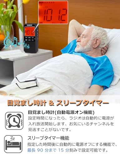 ZHIWHIS 小型ラジオ ZWS-878サムネイル5