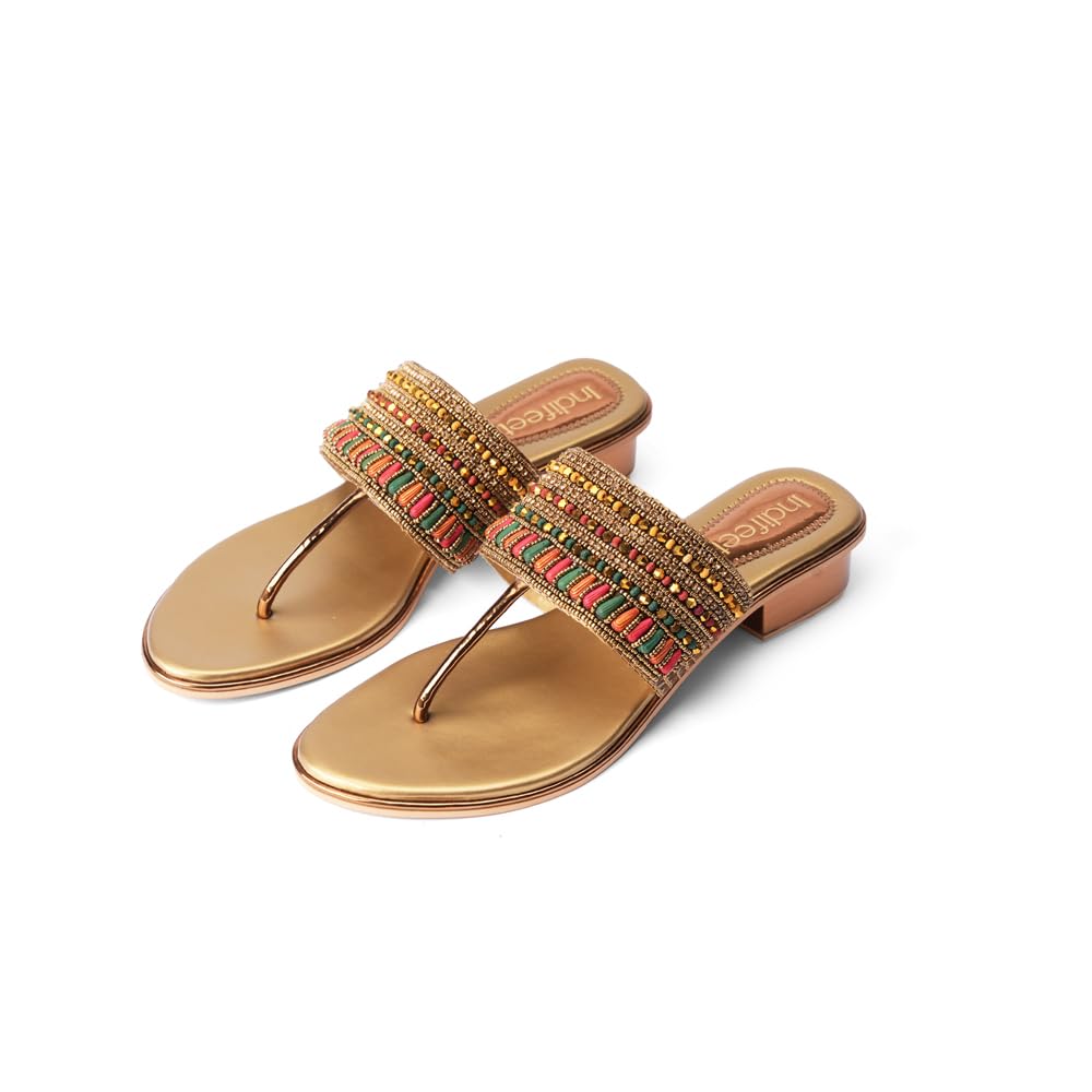 Footwear for Anarkali suit