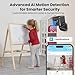 Hidden Camera, Spy Camera with 4K Live View, Motion Detection Nanny Cam Hidden Camera, Mini Camera with Cloud & TF Storage, Night Vision Spy Cam, Quick Setup Indoor Camera for Baby, Pet and Older