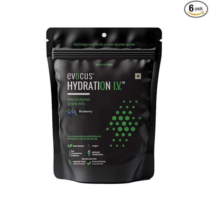 Evocus Hydration IV - Electrolytes Drink Mix Powder Evocus Hydration IV - Electrolytes Drink Mix Powder
