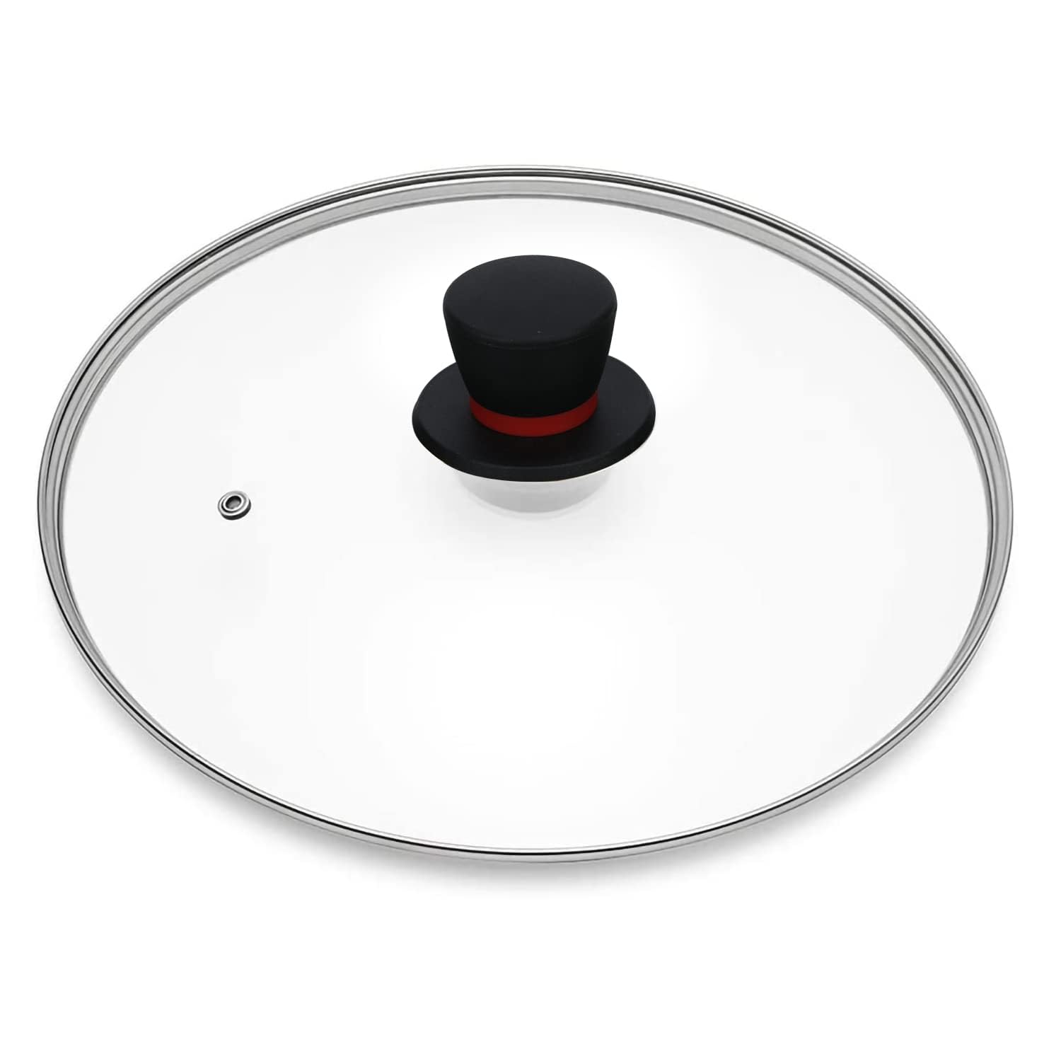 Couvercle de poêle 30,5 cm universel en verre et rechange cocotte de 7 litres