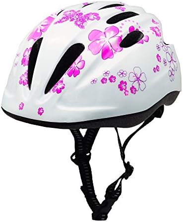 Girl Helmet for Bike,Kids Bike Pink Helmet for Girls Ages Approximately 3-10 Years Adjuastable and Multi-Sport, from Toddler to Youth CPSC Certicated (Angel)