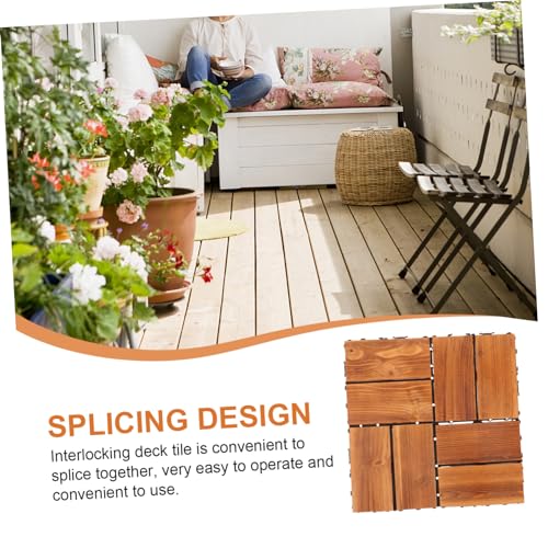 Dalles de jardin emboîtables durables et résistantes à l'usure