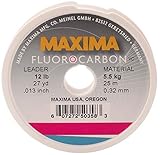 Maxima Fishing Line Leader Wheel, Fluorocarbon, 4-Pound, 27-Yard