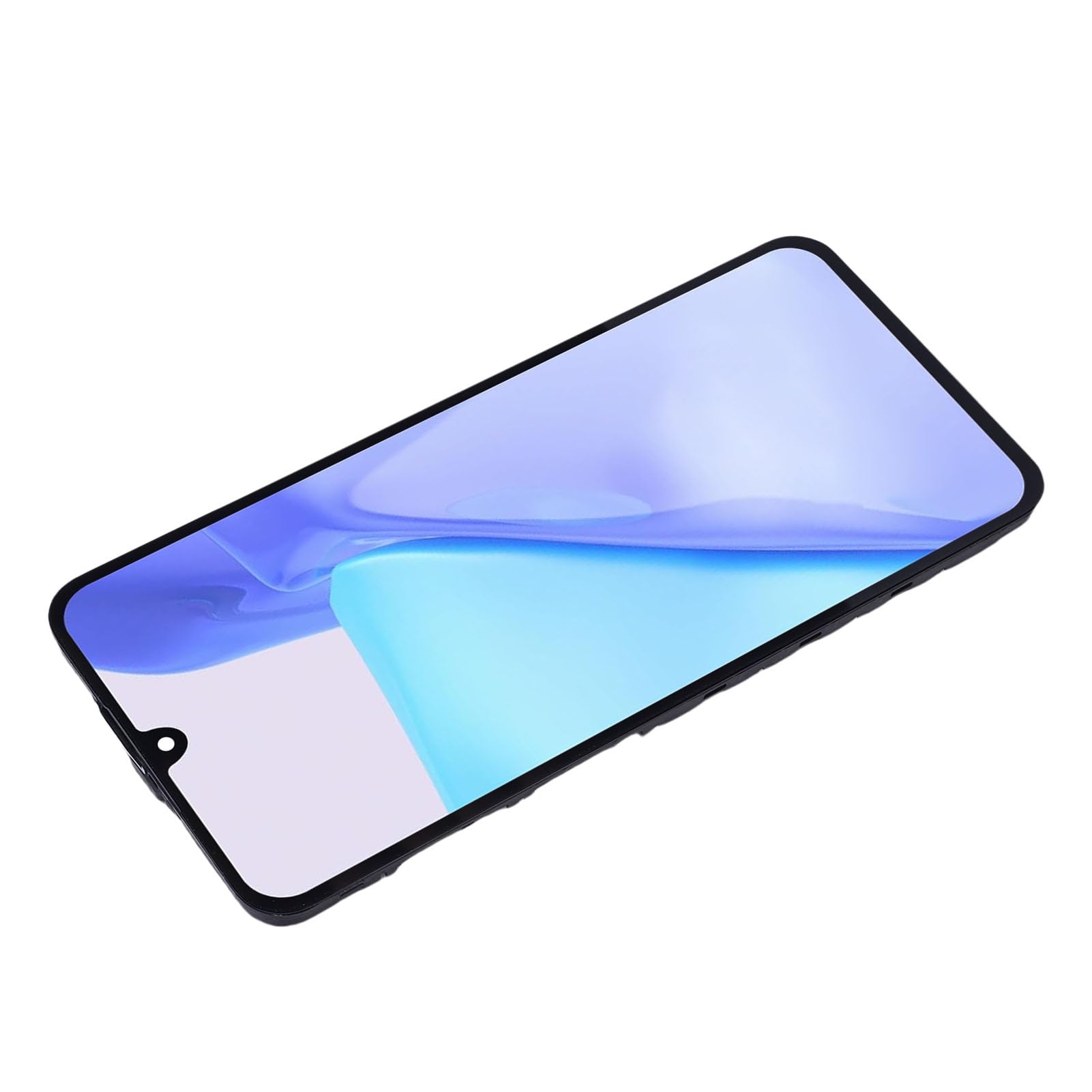 aqxreight Zespół Digitizera Wyświetlacza Ekranu Telefonu z ramką i Narzędziami do Naprawy Funkcja Odcisku Palca dla A16 5G A166B A166E Wersja Międzynarodowa i Europejska A166B International A166E Smar