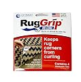 Rug Grip No Curl - Anti-Curling Rug Grip Corner Tabs for Area Rugs and Runners, 4 Pieces, Works on All Hard Floor Types