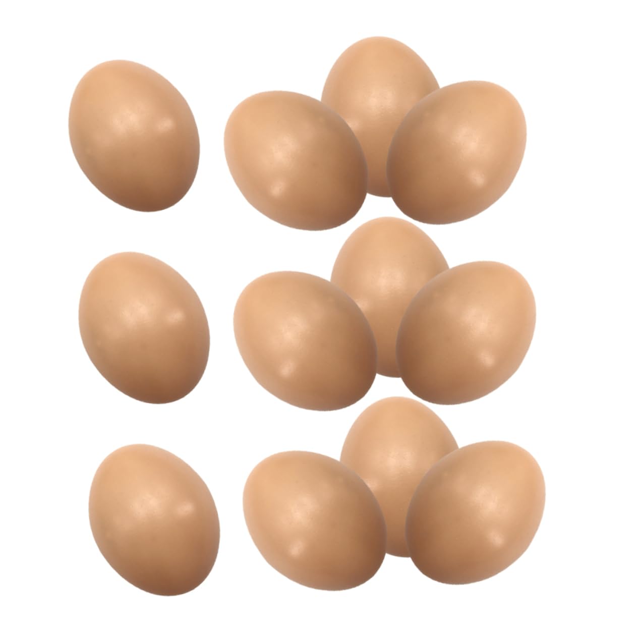 GOOHOCHY 12pcs Paintable Blank Easter Eggs Simulation Eggs for Easter Party Decoration for Crafts Unique Home Decor and Festive Celebrations