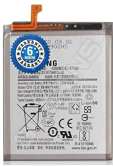 Image of Original EB-BN770ABY Battery for Samsung Galaxy Note 10 Lite N770F Battery with 6 Month Warranty**** (SEPAP76)