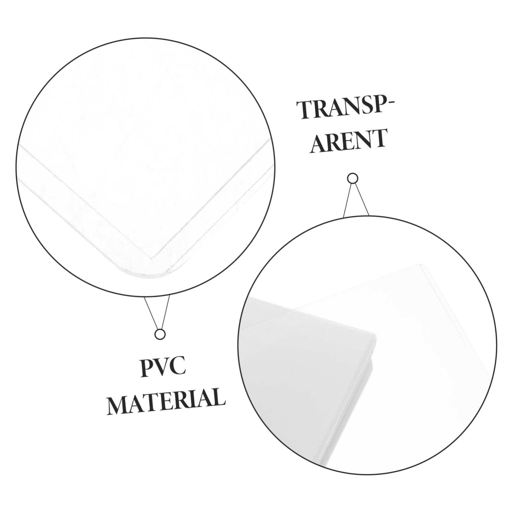 OSALADI Porta Certificato Di Nascita 30 Pezzi Buste in Plastica Per Conservare Documenti Menu E Poster