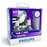 Philips(フィリップス) 自動車用バルブ&ライト ヘッドライト ハロゲン H7 3300K ヴィジョンプラス 車検対応 2個入り PHILIPS VisionPlus 12972VPS2 【Amazon.co.jp限定】