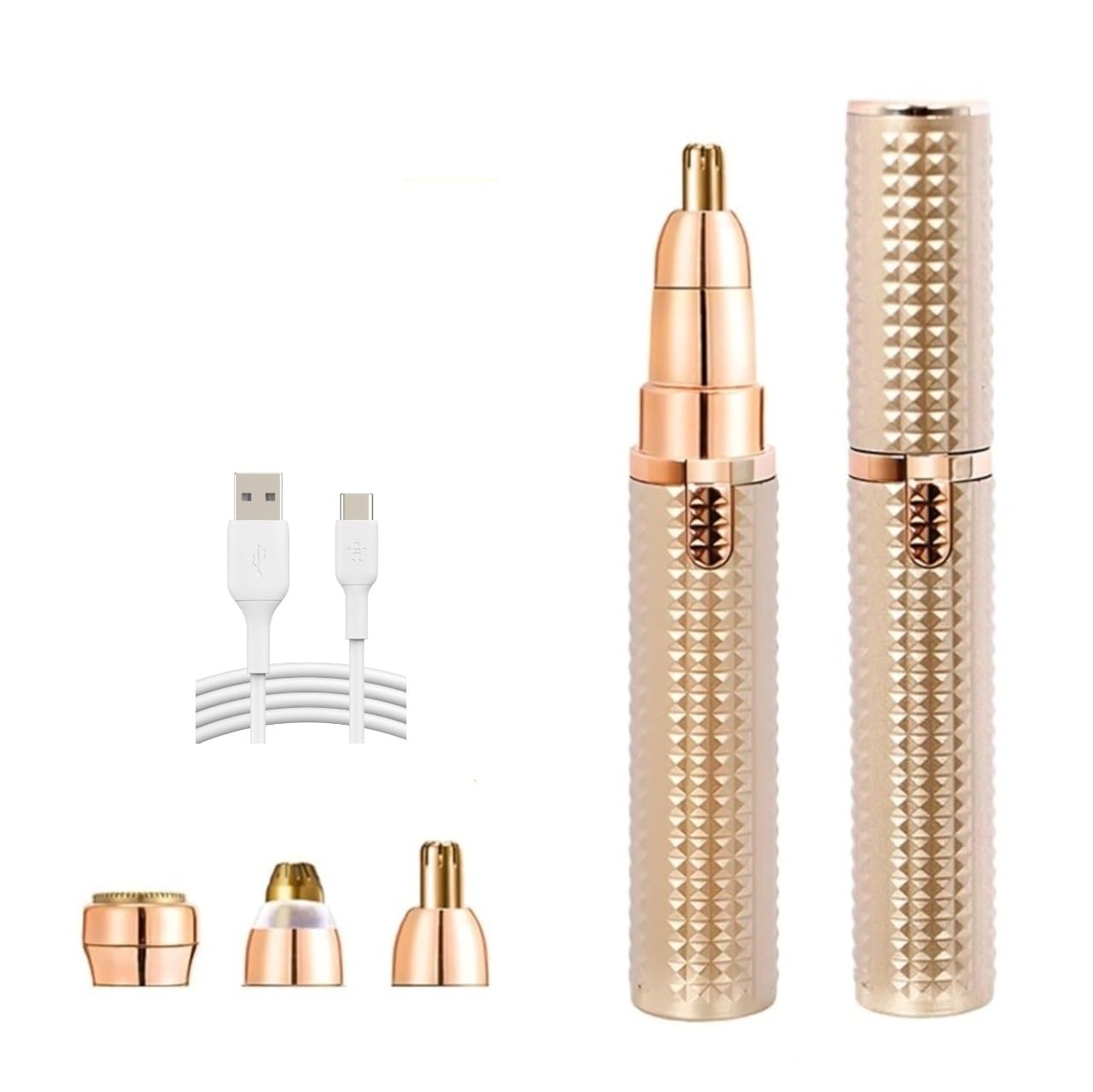 yimobra Eyebrow Trimmer for Women, 3 in 1 Rechargeable Facial Hair Remover with Replaceable Heads, Professional Painless Personal Hair Removal Eyebrow Razor with Indicator Lights-image-48