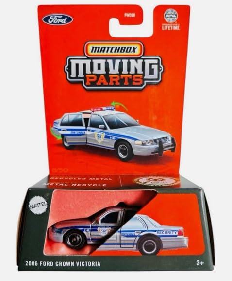 Amazon.com: Matchbox Moving Parts 2006 Ford Crown Victoria Police