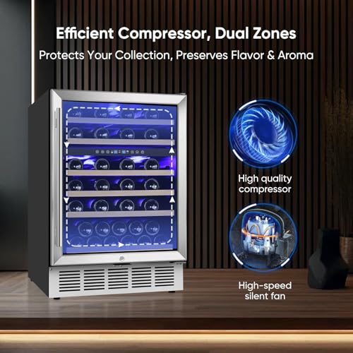 Stainless Steel Wine Cooler Refrigerator