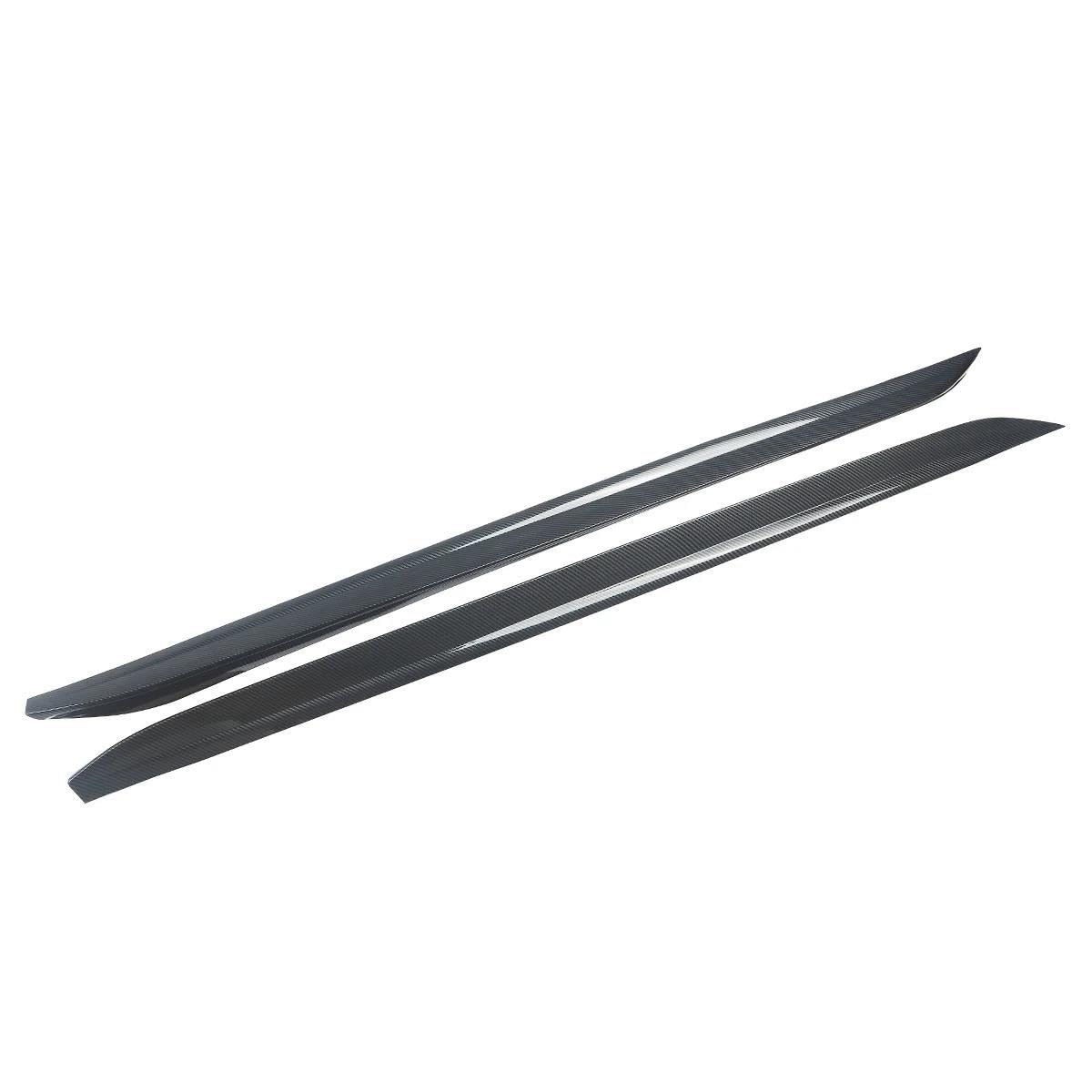 Faldones laterales Serie 3 G20 divisor aspecto carbono para lucir tu coche en concentraciones 19-21 8