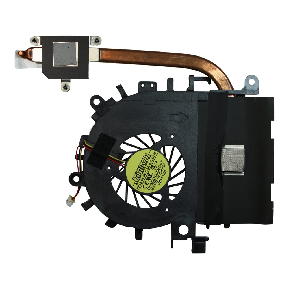 Power4Laptops Grafico Indipendente Modello Ventola Sostituzione per Portatili con dissipatore para Los procesadores de AMD Compatibile con Acer Aspire 4250