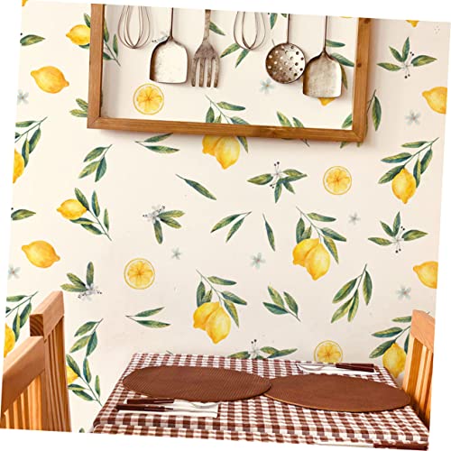 Fruit Wall Decals 13.78X9.84 Inch Decorative Wallpaper Stickers for Nursery Kids Room Kitchen Bathroom Indoor Wall Art - Image 4
