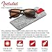 PolarSpex Polarized Sunglasses for Men and Women – UV Protection, Durable & Lightweight Retro Sunglasses for Driving, Fishing