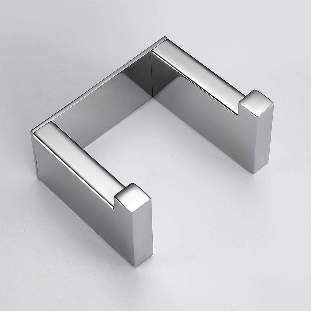 Toallero adhesivo de acero inoxidable SUS 304 – Ganchos cromados de pared para baño, sin necesidad de taladrar, diseño moderno y duradero, solución que ahorra espacio