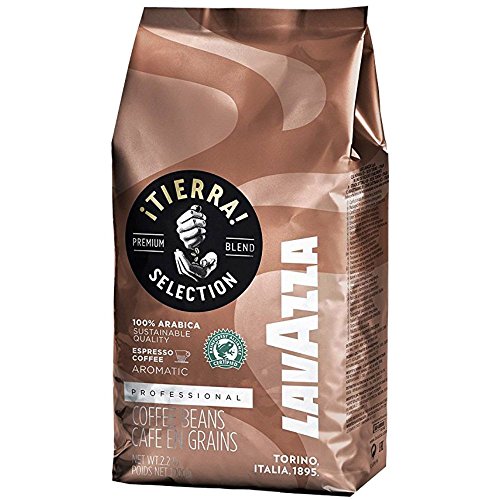 Café Lavazza Tierra y Super Crema en Grano Tostado Medio 2.2 lb miniatura 2