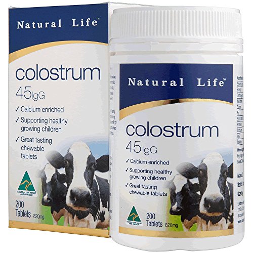 ナチュラルライフ コロストラム 初乳ミルク 200粒 2個セット