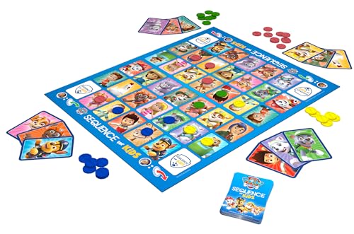 Juego Sequence Paw Patrol para niños 2-4 jugadores miniatura 3