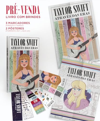 Taylor Swift através das Eras - Edição com brindes!