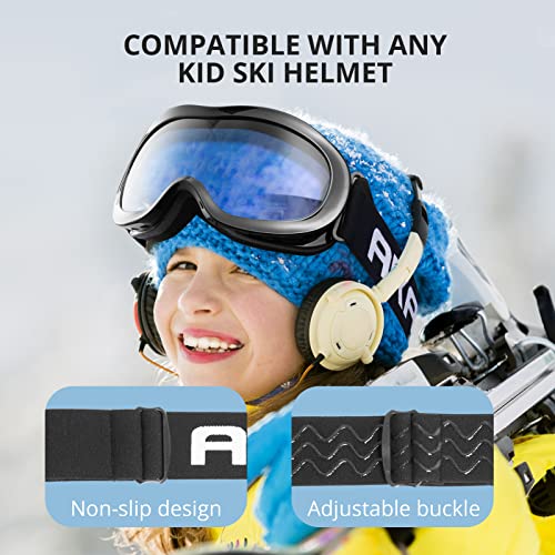Akaso Kids Ski Goggles, Snowboard Goggles Snow Goggles For Youth, Kids & Teenagers #TOP4