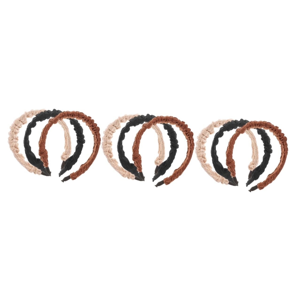 Healeved 9piezas Diademas Anchas Retro Para Mujeres Accesorios De Cabello Decorativos Para Uso Diario y Eventos Especiales